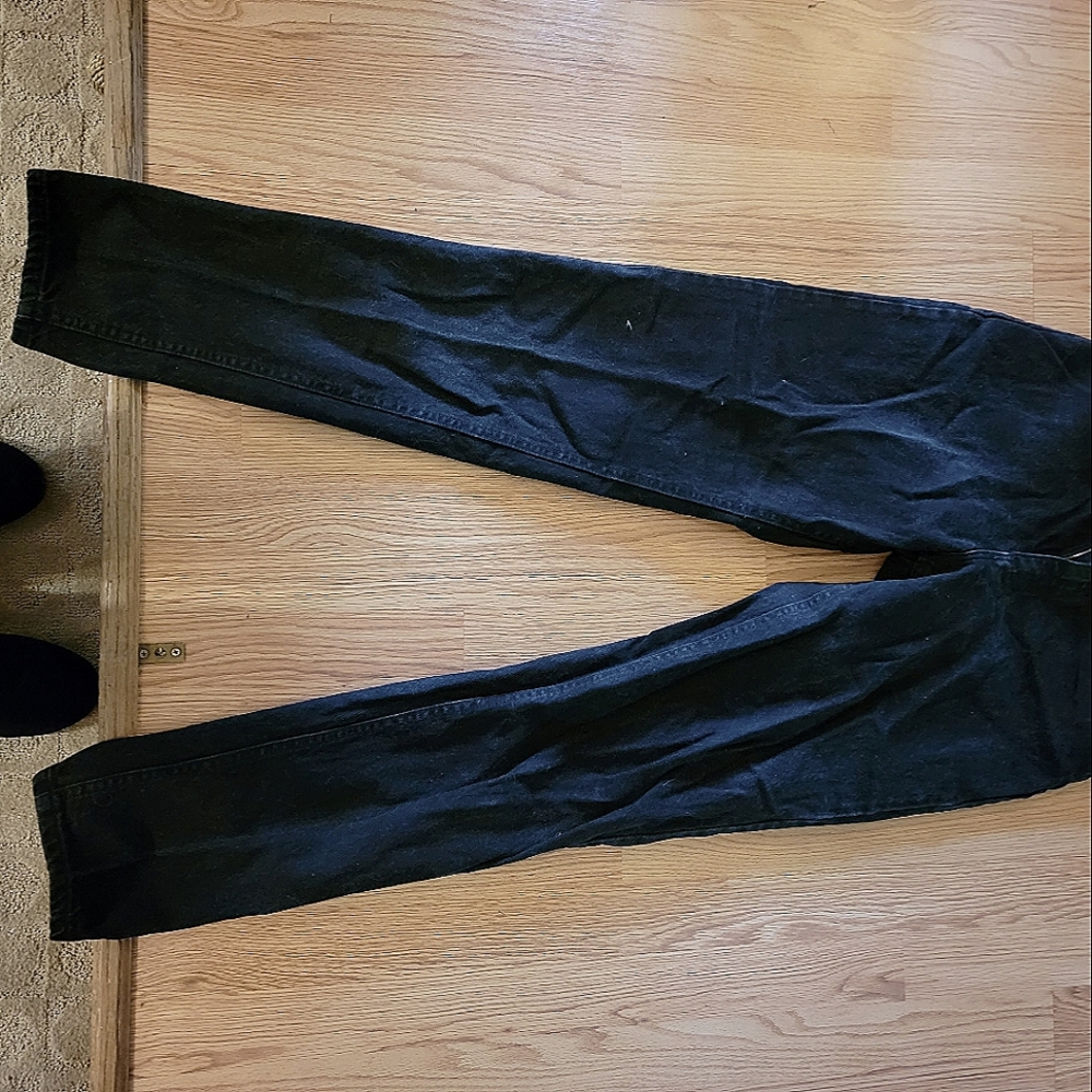 Vintage Lee High waisted Black Jeans 12L
